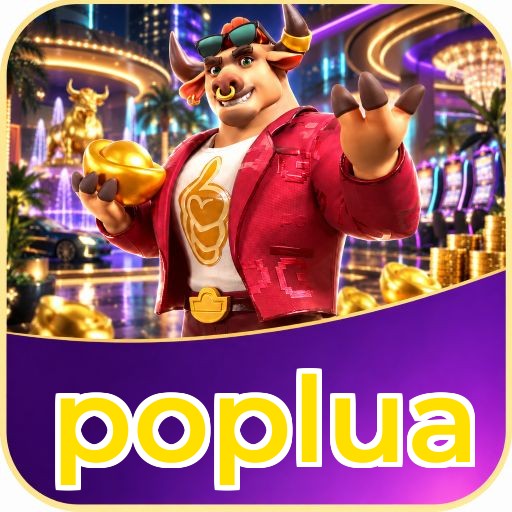 Aplicativo poplua para Android e iOS com interface completa